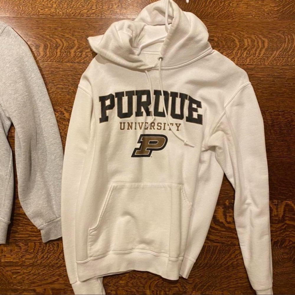 Purdue University White Hoodie